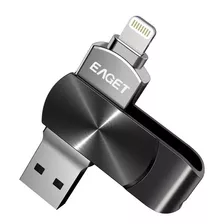 Pendrive Eaget I66 - Para iPhone E iPad - 128gbs - Promoção