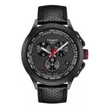 Reloj Tissot T-race Cycling Vuelta 2022 Special Edition Color De La Malla Negro/rojo Color Del Bisel Negro/rojo Color Del Fondo Gris