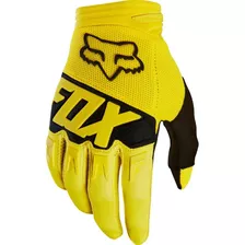 Luva Fox Dirtpaw Race 18 Cor Amarelo Tamanho G