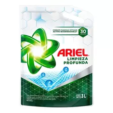 Jabon Para Lavar Ropa Ariel De 3 Litros Limpieza Profunda