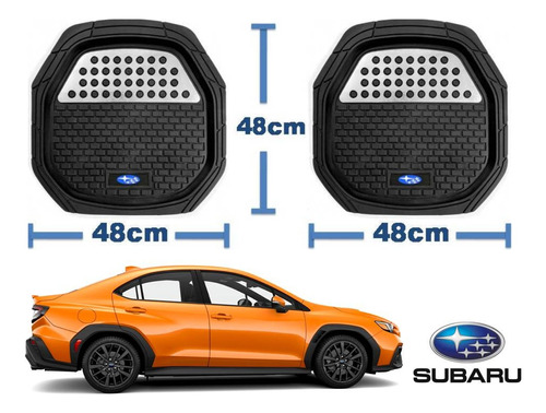 Tapetes 3d Logo Subaru + Cubre Volante Wrx 2022 A 2024 2025 Foto 5