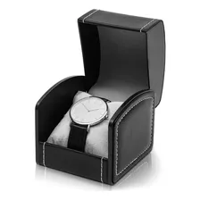 Caja De Reloj De Pulsera Juvale Single Grid Con Almohada (ne