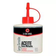 Aceite Multiuso 3 En 1 Lubrica Limpia Previene Oxido 30ml