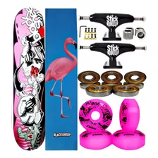 Skate Completo Profissional Black Sheep Abec 5 Rodinha 55mm 