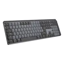 Logitech Mx Mechanical, Teclado Recargable De Alto Desempeño Color Del Teclado Grafito Idioma Español España