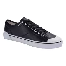 Zapato Tenis Sneaker Aeropostale Hombre Urbano Negro Comodo