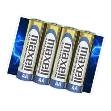 Pila Alcalina Aa Común Lr6 Pack X 4 Unidades De 1,5 V Maxell