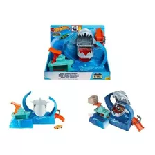 Pista Hot Wheels Robo Tiburón