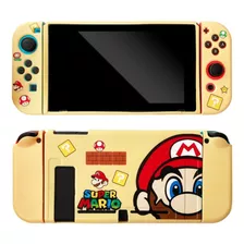 Funda Protectora Suave Para Nintendo Switch Mario Bros