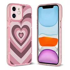 Funda Okk Para iPhone 11-pink Heart