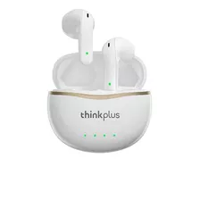 Audífonos In-ear Gamer Inalámbricos Lenovo Earpods Pro Live Pods X16 Blanco Con Luz Led