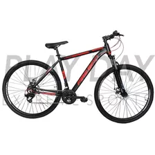 Mountain Bike Fire Bird Outback 2022 R29 S 21v Frenos De Disco Mecánico Color Negro/rojo 