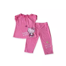 Conjunto Hello Kitty Niña Color Rosado