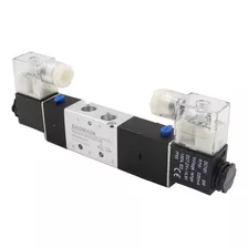 Válvula Neumática De Solenoide De Aire 4v230c08 Dc 12...