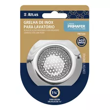 Ralo De Pia Com Borda Inox Cozinha 11cm Filtro Em Aço Atlas