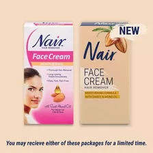 Crema Depilatoria Nair Face Cream Para Rostro 57 g