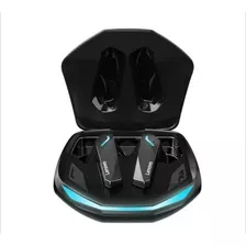 Auriculares In-ear Gamer Inalámbricos Lenovo Livepods Gm2 Pro Gm2 Pro Negro Con Luz Azul Led