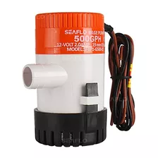 Bombas Achique Marinas Eléctricas 500 Gph 12v Manguera 19mm