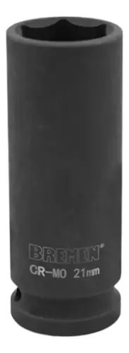 Tubo Bocallave Para Impacto Encastre 1/2 21 Mm Largo Bremen
