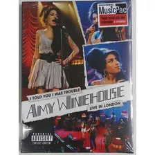 Dvd Amy Winehouse - Live In London - Digipack. 