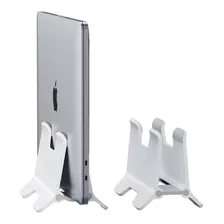 Soporte Vertical Gravitatorio Abs Blanco Para Macbook Note