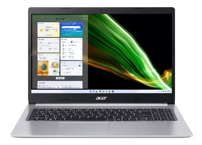 Notebook Acer Aspire 5 A515-54 Prata 15.6 , Intel Core I5 10210u  8gb De Ram 256gb Ssd, Intel Uhd Graphics 620 60 Hz 1920x1080px Windows 11 Home