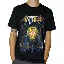 Camiseta Anthrax Banda Rock