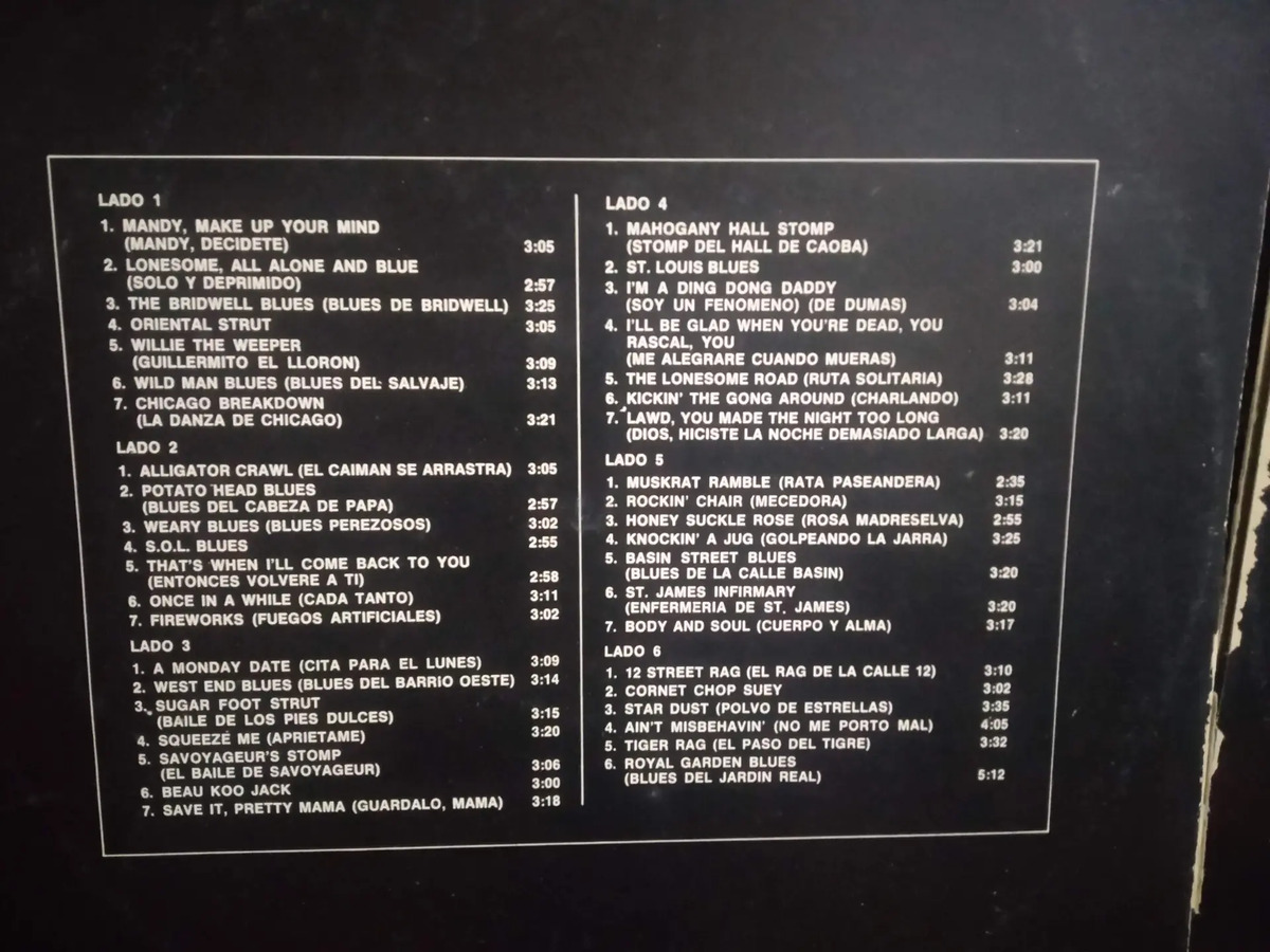 Louis Armstrong - Colección - vinilo 1980