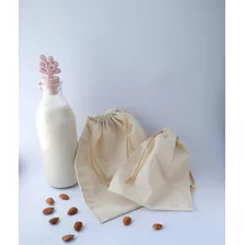 Bolsa Filtro Para Leche Vegetal Con Recetario - Pack X 2 