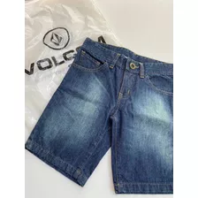 Bermuda De Jean Volcom Nueva Niño Talle 24