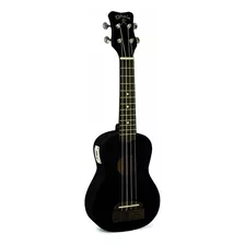 Kohala Tiki Ukuleles Kt-stbk Ukelele, Color Negro