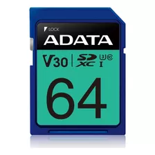 Tarjeta De Memoria Adata Asdx64gui3v30s-r Premier Pro 64gb