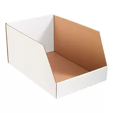 Jumbo Aviditi Corrugado Open Top Box Bin, 18 L X 20 W X 10