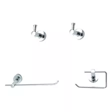 Set Accesorios Para Baño 4 Piezas Chole Ultragrif