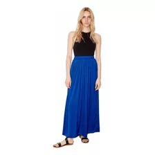 Falda Elisa Azul Jacinta Tienda