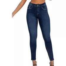 Calça Jeans Feminina Cintura Média Consciência 22099