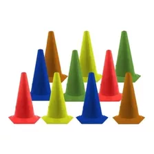 Kit C/ 10 Unidades Cone Agilidade 50cm Rythmoon