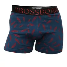 Bóxer Hombre Bross Estampado Pluma