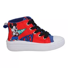 Zapatilla Con Plataforma Mickey 