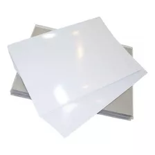 Papel Fotográfico 230g A4 Glossy Branco Brilhante 50 Folhas