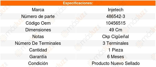 Sensor Cigeal Ckp Forenza 4cil 2.0l 04_05 8168460 Foto 2