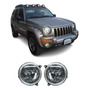 2 Focos + Soquets Delanteros De Jeep Liberty 2002 A 2007