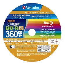 40 Mídias Blu-ray Bd R 50gb Verbatim Original Importada