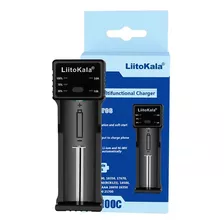 Cargador Liitokala Lii-100c + 18650 Fil 3400 Mah