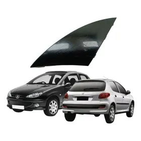 Tampa Reboque Parachoque Dianteiro Peugeot 207 2007 A 2015 Preto