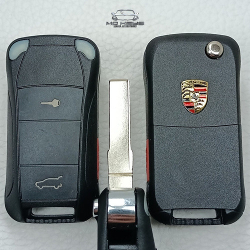 Carcasa Llave Porsche Cayenne 2005 A 2011  2 Botones + Panic Foto 3