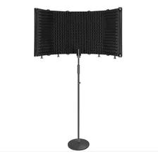 Vocal Booth,difusor Acústico 5 Painéis C/pedestal Microfone