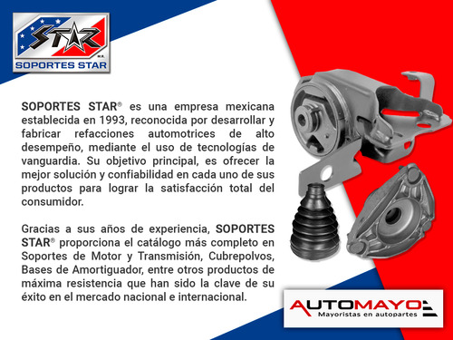 Soportes Motor+ Caja Y Repto S. Star Wave L4 1.6l 05-08 Foto 3
