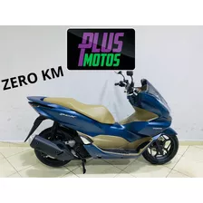 Honda Pcx 160 Dlx Abs 2024 Azul Zero Km