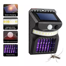 Lampara Solar Mata Mosquitos Zancudo Repelente Mosca Insecto